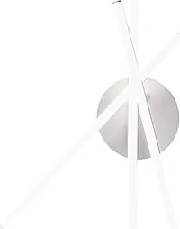 Tullia lampa sufitowa LED 30 W, biały geometryczny wzór, aluminium i silikon, 4000 K, 1700 lm, IP20