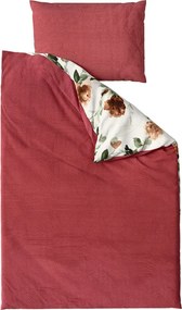 PrzytulneMieszkanie.pl PrzytulneMieszkanie.pl Dwustronna pościel DUO SENSE ROSALIA wzorzysta + poszewka na poduszkę 40x50 cm GRATIS Rozmiar pościeli: 70 x 90 cm | 140 x 200 cm