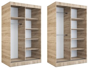 Korpus szafy MODUO COMFORT 120 dąb sonoma MKPOL