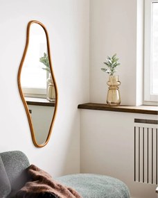 Lustro z drewnianą ramą ścienne 60x120 cm Brandsby – House Nordic