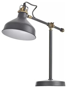 Szara lampa stołowa (wys. 56 cm) Harry – EMOS