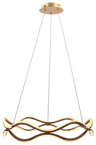 Lampa wisząca LED w kolorze mosiądzu ø 50 cm Vave – Candellux Lighting