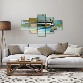 Obraz - Abstrakcja (125x70 cm)