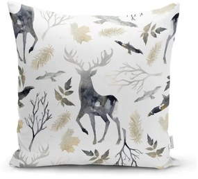 Zestaw 4 świątecznych poszewek na poduszki i bieżnika Minimalist Cushion Covers Holiday Season