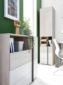 Komoda BERGAMO 90 cm do Salonu Sypialni Dąb