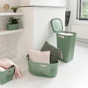 Curver Kosz na pranie Infinity 59 l,  zielony