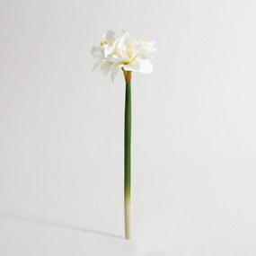 Kwiat sztuczny Amarylis 62 cm cream