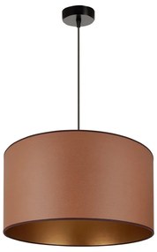 Brilagi - Lampa wisząca OREGON ROLLER VEGE 1xE27/15W/230V Ø45 cm brązowa
