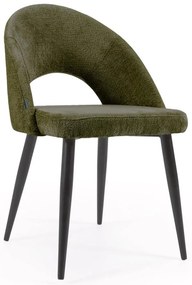 Zielone krzesła zestaw 4 szt. Mael – Kave Home