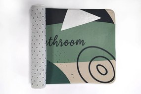 Dywanik antypoślizgowy do łazienki Dywanik antypoślizgowy do łazienki Geometryczny Wzór