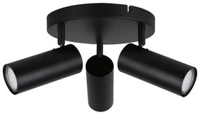 Czarna metalowa lampa punktowa Colly – Candellux Lighting