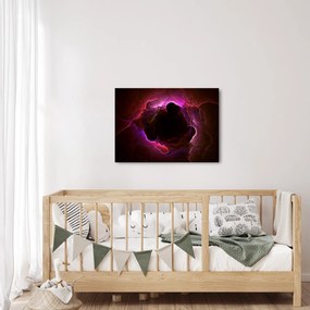 Obraz - abstrakcja chmur (70x50 cm)