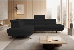 Narożnik OTIS L Lewostronny Regulowane Zagłówki wolnostojący tkanina AURORA 20 WERSAL