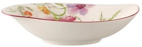 Porcelanowa miska z motywem kwiatów Villeroy &amp; Boch Mariefleur Serve, 21x18 cm