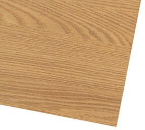 Stół Prostokątny Rozkładany EDWIN 160-260 cm Dąb Złoty/Czarny do Jadalni Nowoczesny Loft