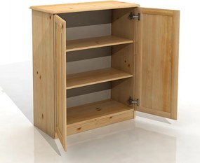 Komoda z litego drewna Emil 2D