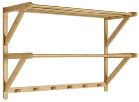 Wieszak B005 NAT, bambus