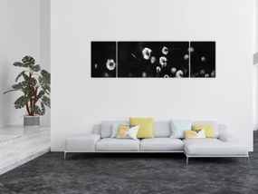 Obraz - Łąka z trawą bawełnianą N⁰1 (170x50 cm)