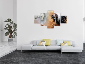 Obraz - Czary Indian (125x70 cm)