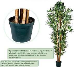 Drzewko sztuczne dekoracyjne - Bambus 220 cm