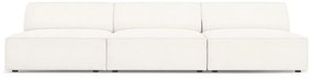 Kremowa sofa z materiału bouclé 240 cm Jodie – Micadoni Home