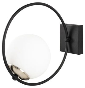 Czarny metalowy kinkiet Opviq lights Aria