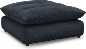 Ciemnoniebieski podnóżek z tkaniny szenilowej Neil – Bobochic Paris