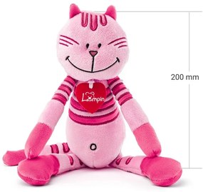 Lumpin Kotka Rosalie, średnia – różowa, 38 cm