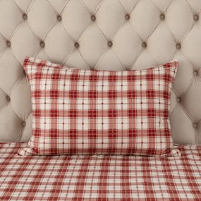 Poszewka na poduszkę z mikrofibry TARTAN HEART 50x70 cm, kolorowa