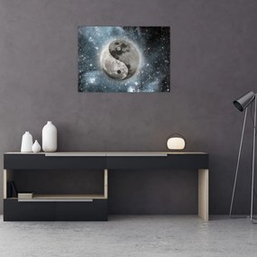 Obraz - Kosmiczna Równowaga (70x50 cm)