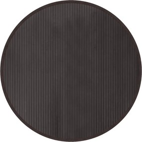 Ciemnobrązowy stylowy dywanik 100 cm Z3-D68