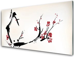 Szkło do Kuchni na Ścianę Futurystyczna Kompozycja Form