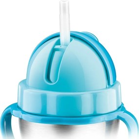 Tescoma BAMBINI termos dziecięcy ze słomką, różowy,