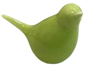 Porcelanowy ptaszek BIRDETTA 9 cm - różne warianty Kolor: Zielony