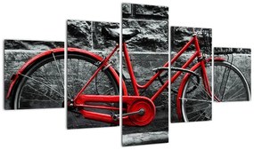 Obraz - Zabytkowy rower (125x70 cm)