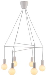 Industrialny żyrandol sześcioramienny - K168 R3-E12