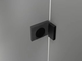 Mexen Lunar L parawan nawannowy 1-skrzydłowy 60 x 150 cm, transparent, czarny - 897L-060-000-70-00