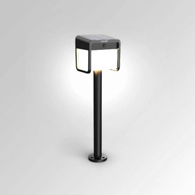 Słupek Philips Ezra UltraEfficient Solar LED z czujnikiem, czarny, 1,8 W, 250/25 lm, 3000 K