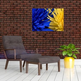 Obraz - szczegóły kwiatów (70x50 cm)