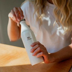 STANLEY All Day Slim Bottle butelka 600 ml Cream