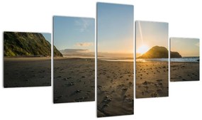 Obraz plaży (125x70 cm)