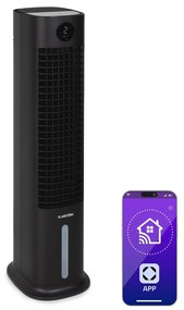 Klarstein Skytower Smart 8L 460m³/h Klimator Czarny