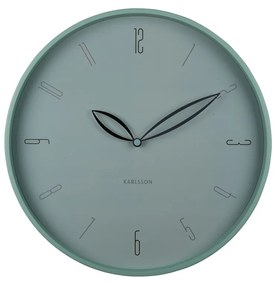 Karlsson 6012BL designerski zegar ściennyniebieski, średnica 40 cm