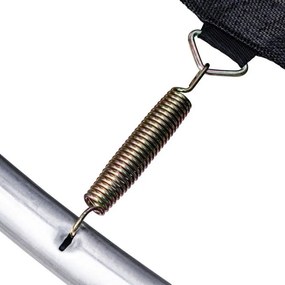 Trampolina ogrodowa dla dzieci 244-252 cm z siatką ochronną i drabinką G757