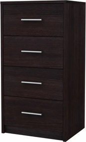Minimalistyczna komoda z szufladami wenge - Gopox 5X