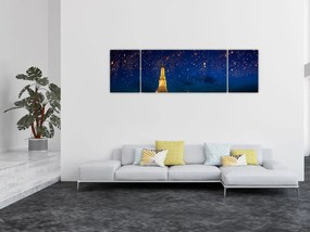 Obraz - Lampiony szczęścia, Bangkok (170x50 cm)