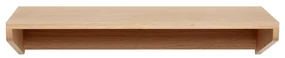 Biurko ścienne z litego drewna dębowego 35x80 cm Folk – Hübsch