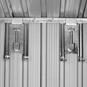 Domek narzędziowy XL, 196x132x188cm, antracyt Gardebruk