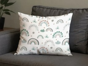 Zestaw 2 szt. dekoracyjnych poszewek na poduszkę RAINUBI 40x60 cm, biała