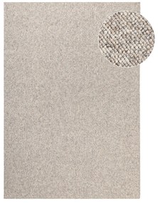 Szarokremowy dywan odpowiedni do prania 160x230 cm Rocco Dark Cream – Elle Decoration